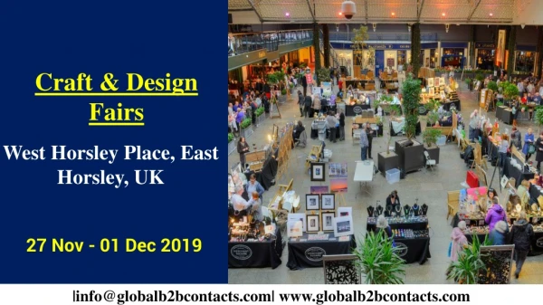 craft design fairs