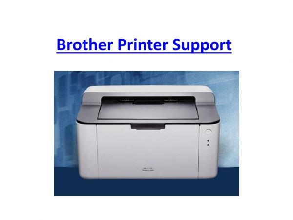 brother printer support