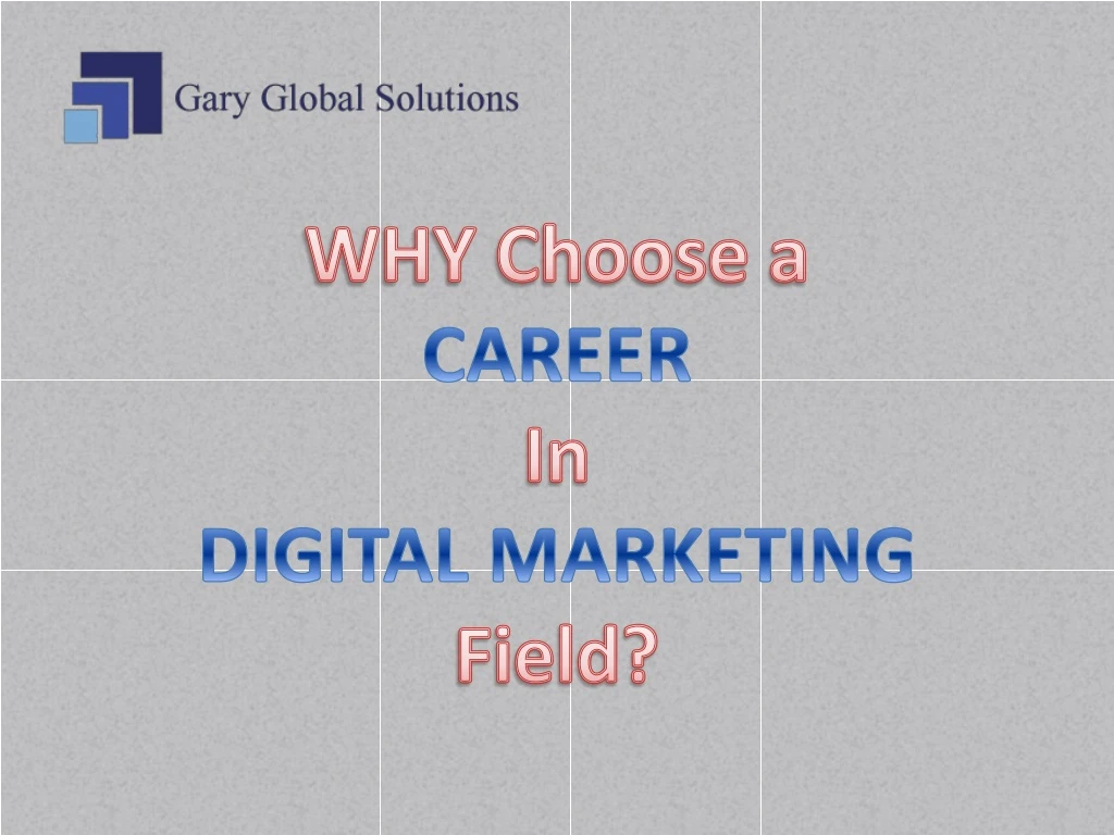 why choose a career in digital marketing field