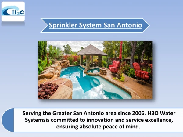 Sprinkler System San Antonio