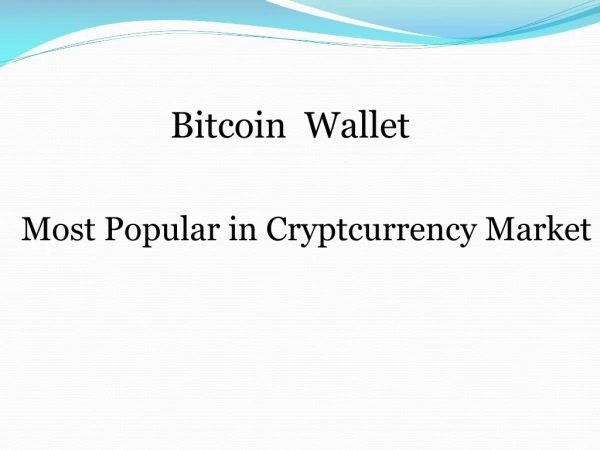 Know, what is Bitcoin Wallet & How it Works?