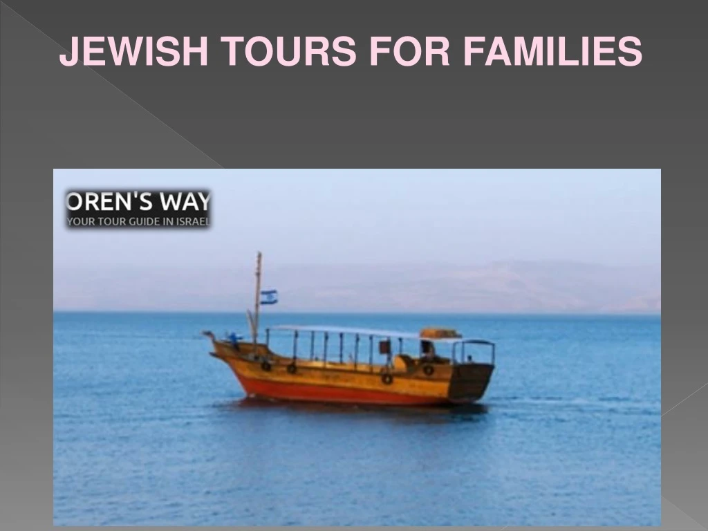 jewish tours for families