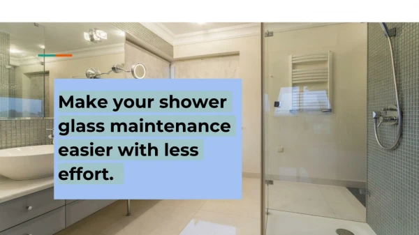 Shower Glass Cleaner and Sealer - Valore Maintenance | pFOkUS