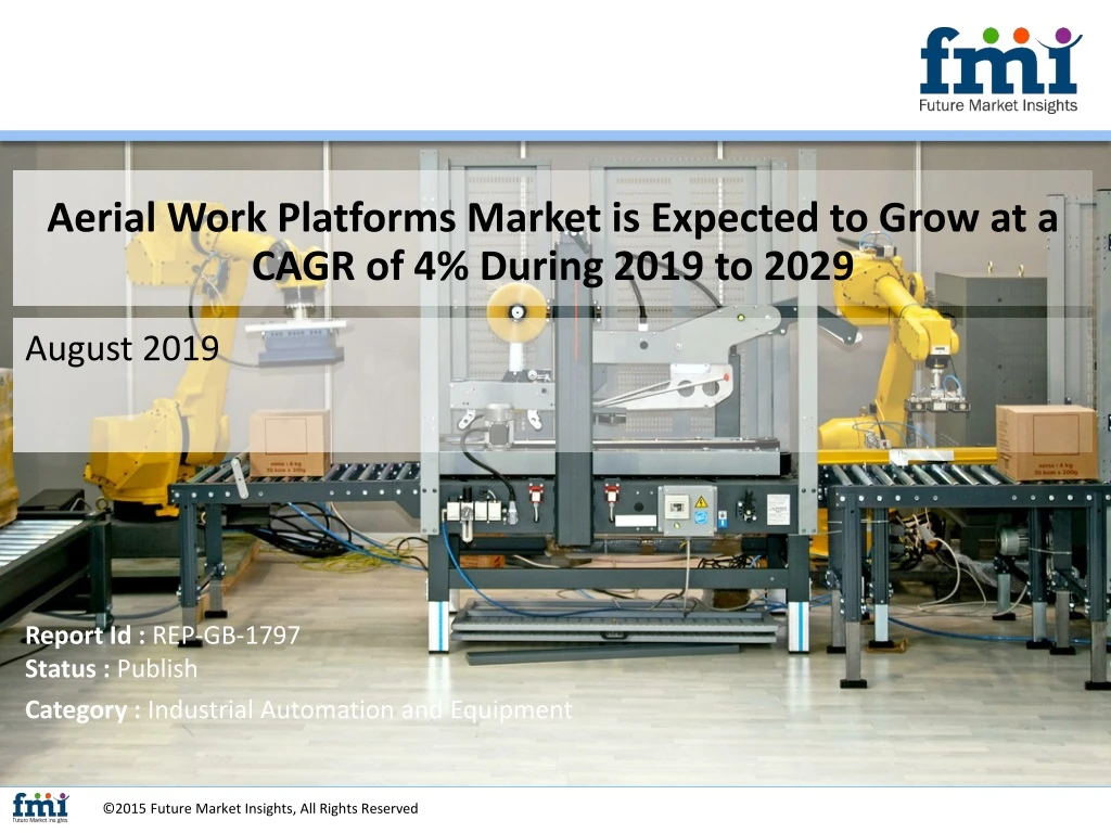aerial work platforms market is expected to grow