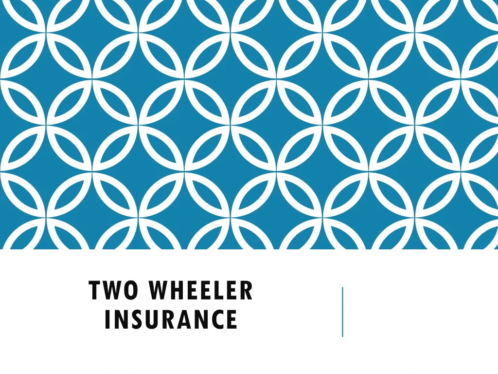 two wheeler insurance