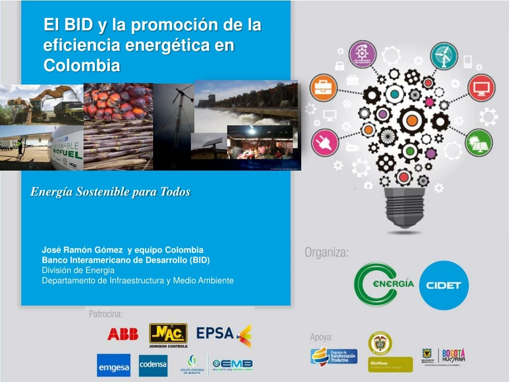 el bid y la promoci n de la eficiencia energ tica en colombia