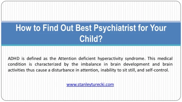 Best ADHD Psychiatrists Manhattan