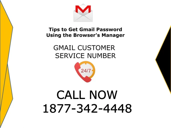 Tips to get gmail password using the browser's manager | Gmail Customer Service Number 1877-342-4448