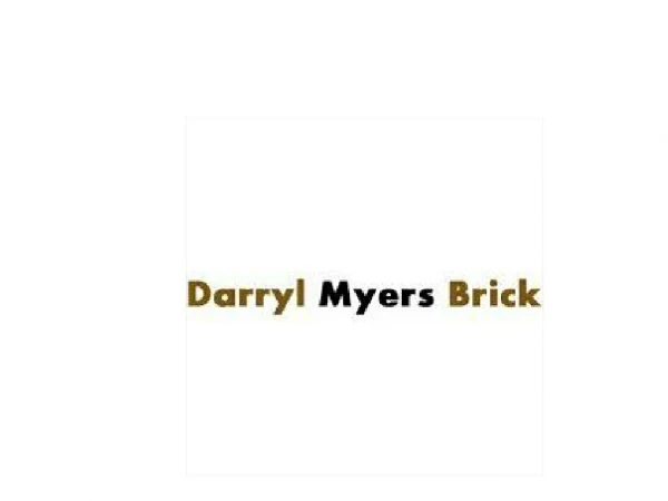 Darryl Myers Brick