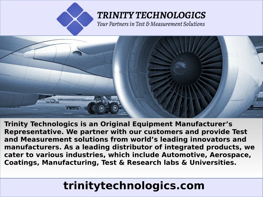 trinity technologics is an original equipment