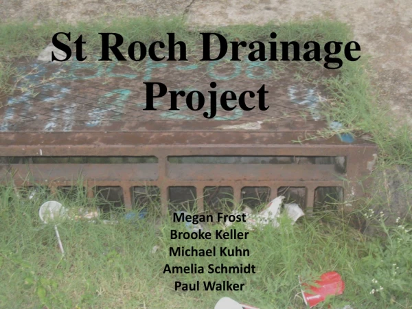 St Roch Drainage Project