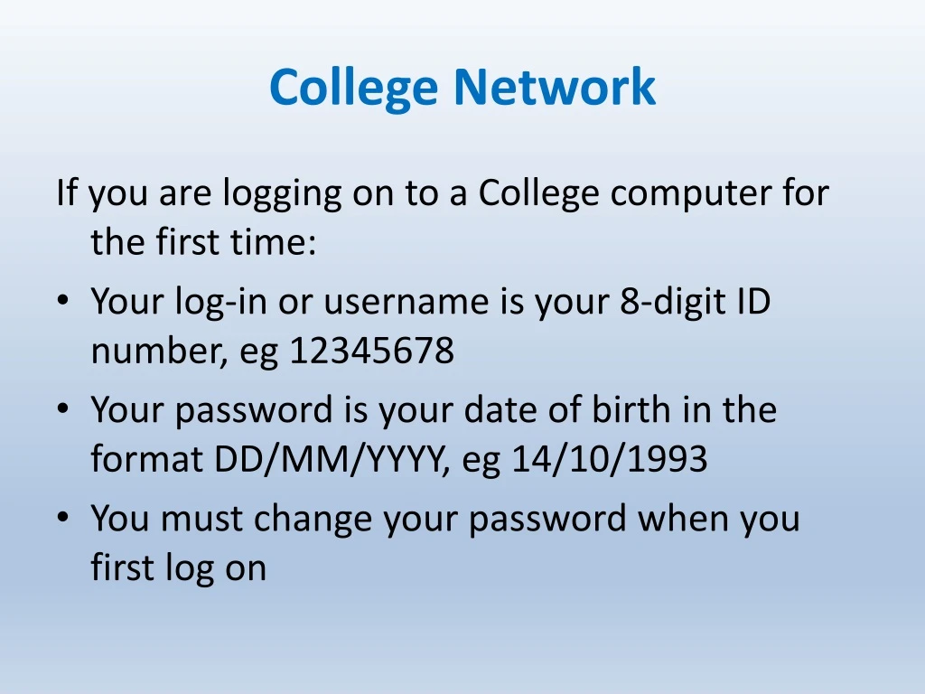 college network