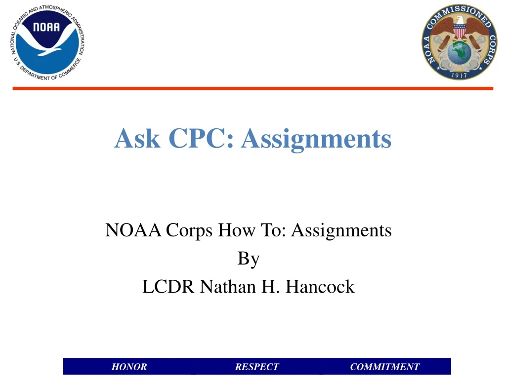 ask cpc assignments