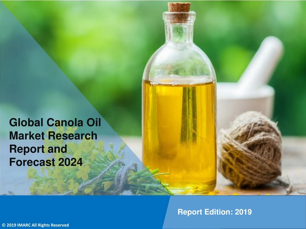 global canola oil market research report