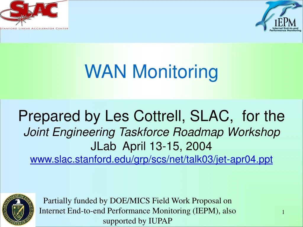 wan monitoring