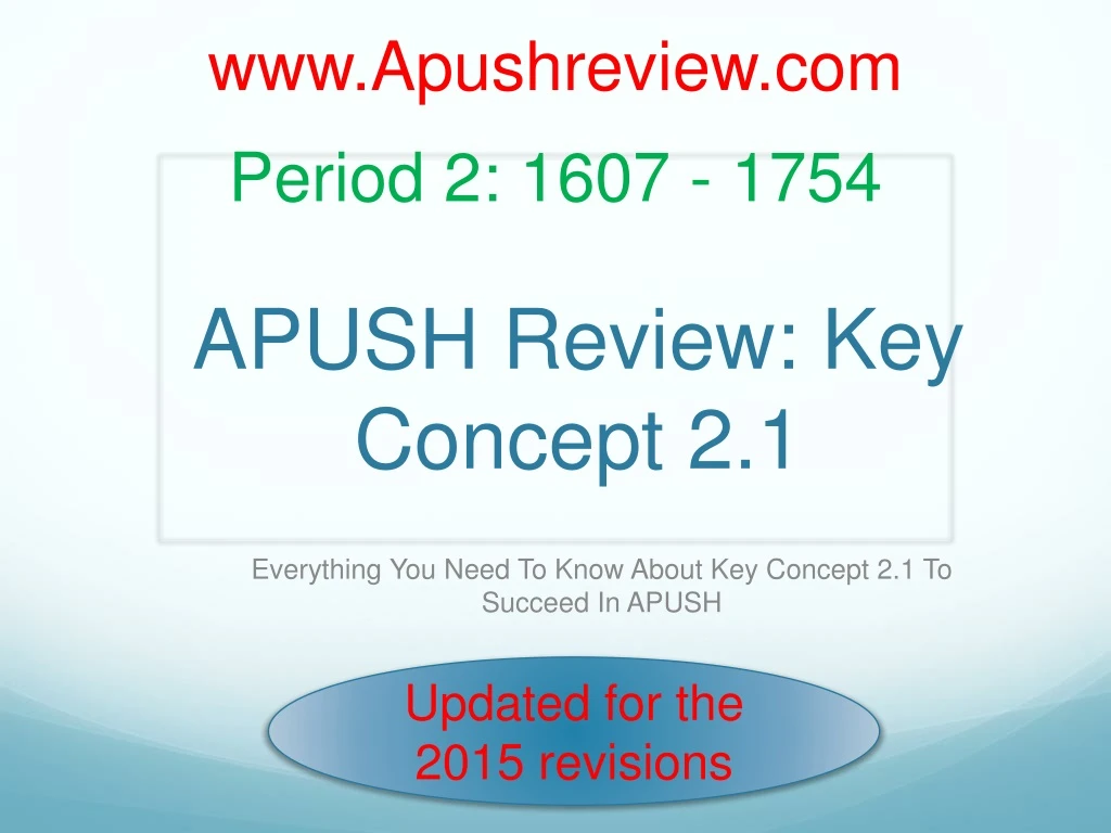 apush review key concept 2 1