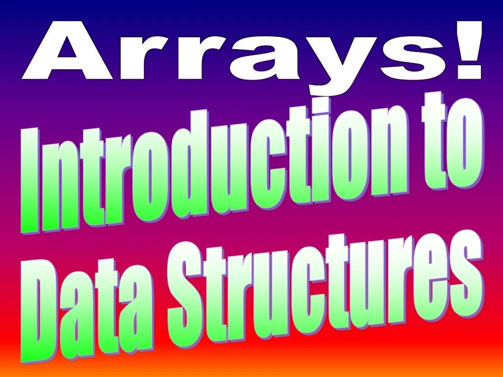 arrays