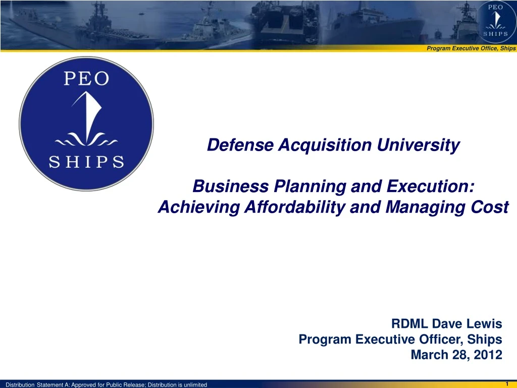 defense acquisition university business planning