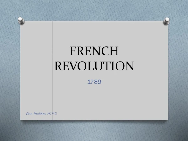 FRENCH REVOLUTION