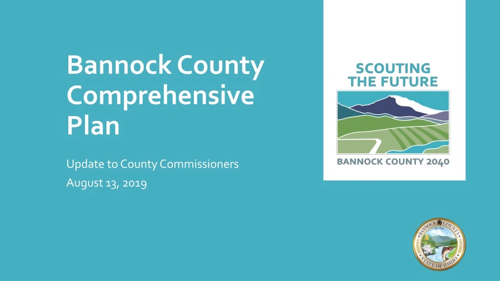 bannock county comprehensive plan