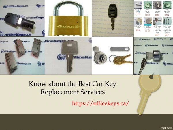 know about the best car key replacement services