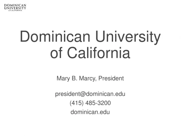 Dominican University of California