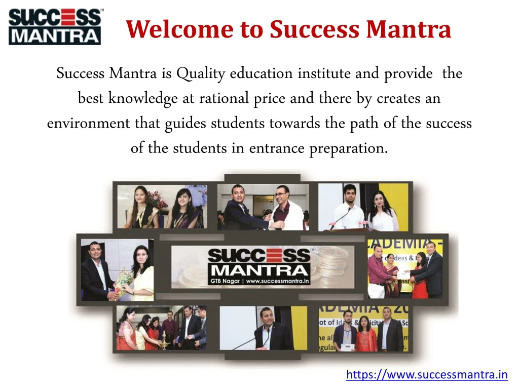 welcome to success mantra