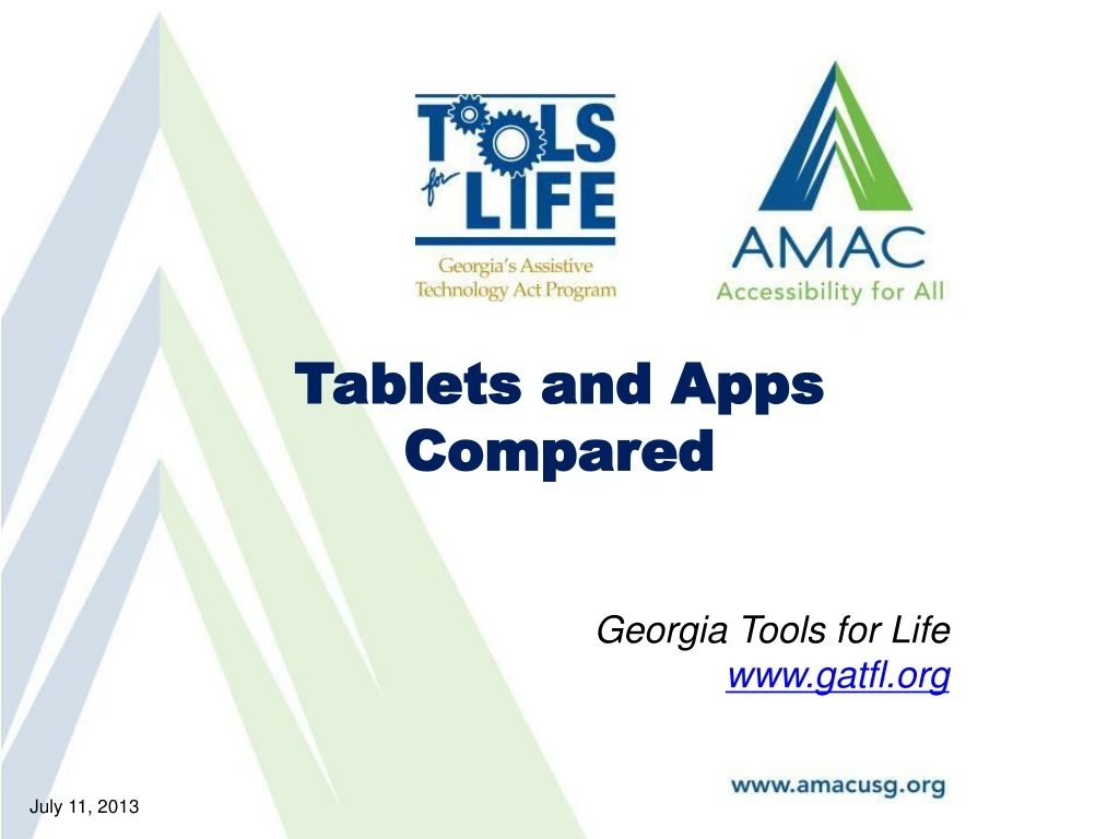 tablets and apps compared