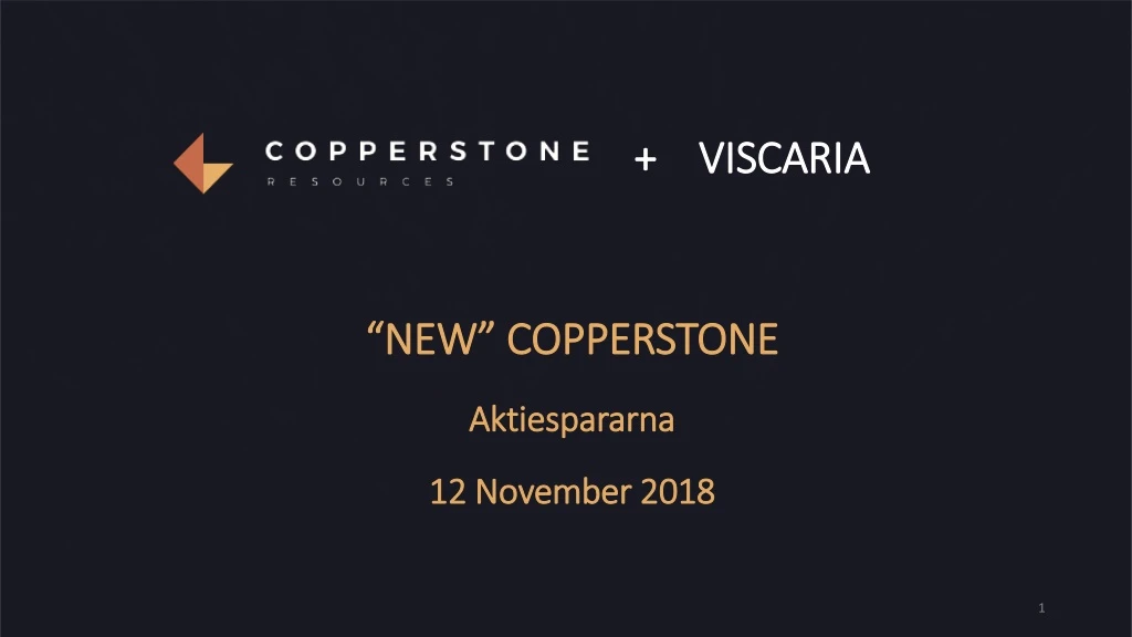 viscaria new copperstone aktiespararna