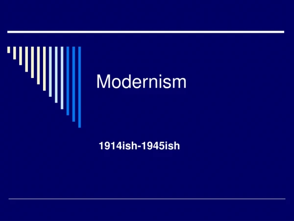 Modernism