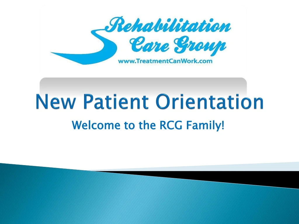 welcome to the rcg family
