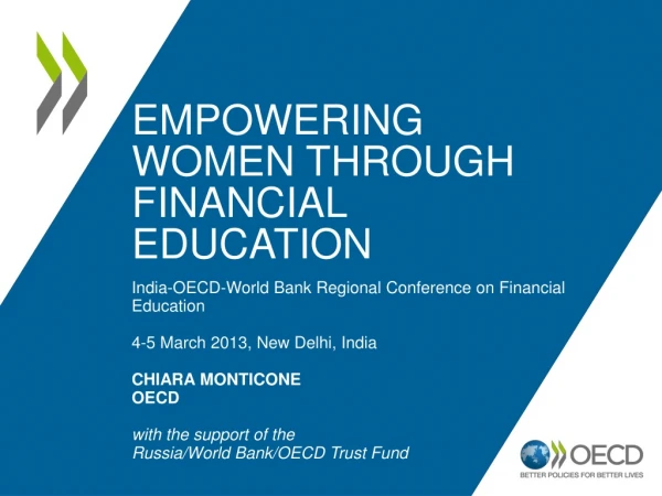 Empowering women through financial education