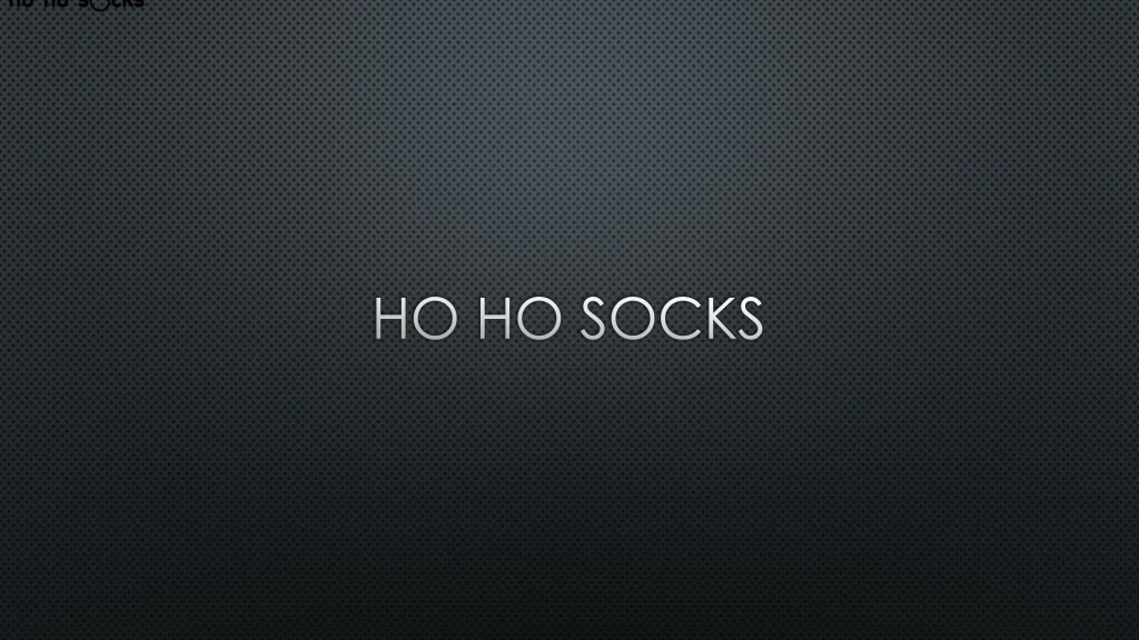 ho ho socks
