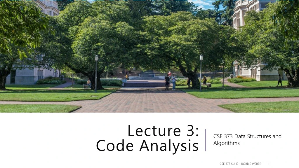 lecture 3 code analysis