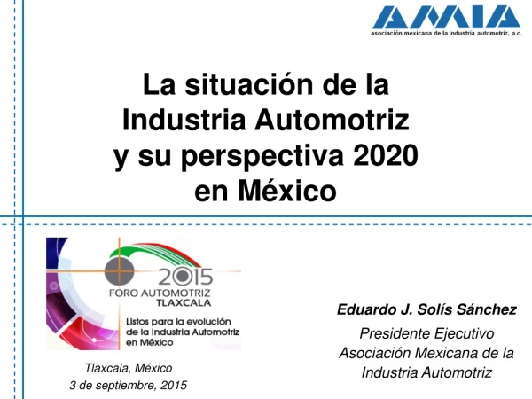 La situación de la Industria Automotriz y su perspectiva 2020 en México