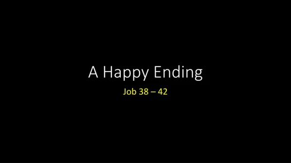 A Happy Ending