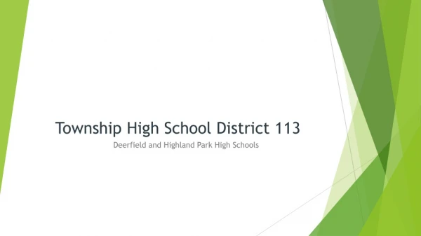 Township High School District 113
