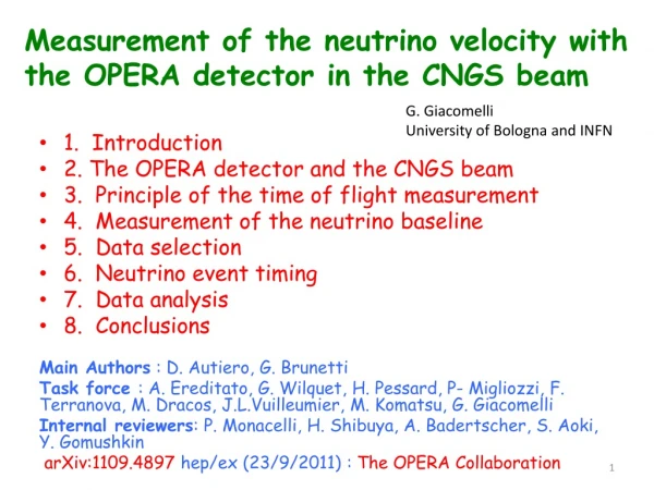 Measurement of the neutrino velocity with the OPERA detector in the CNGS beam