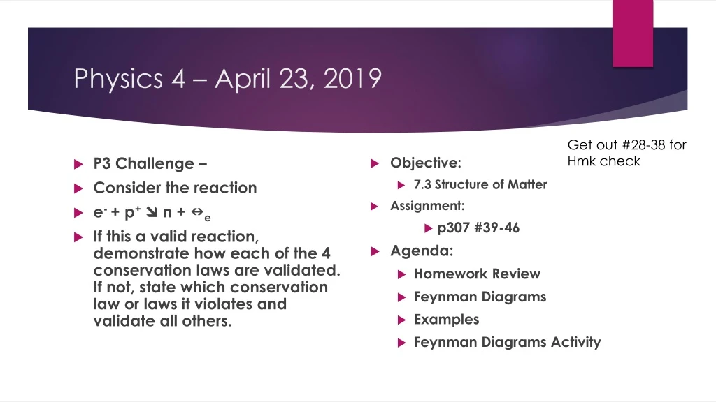 physics 4 april 23 2019