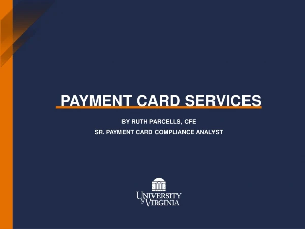 payment card Services