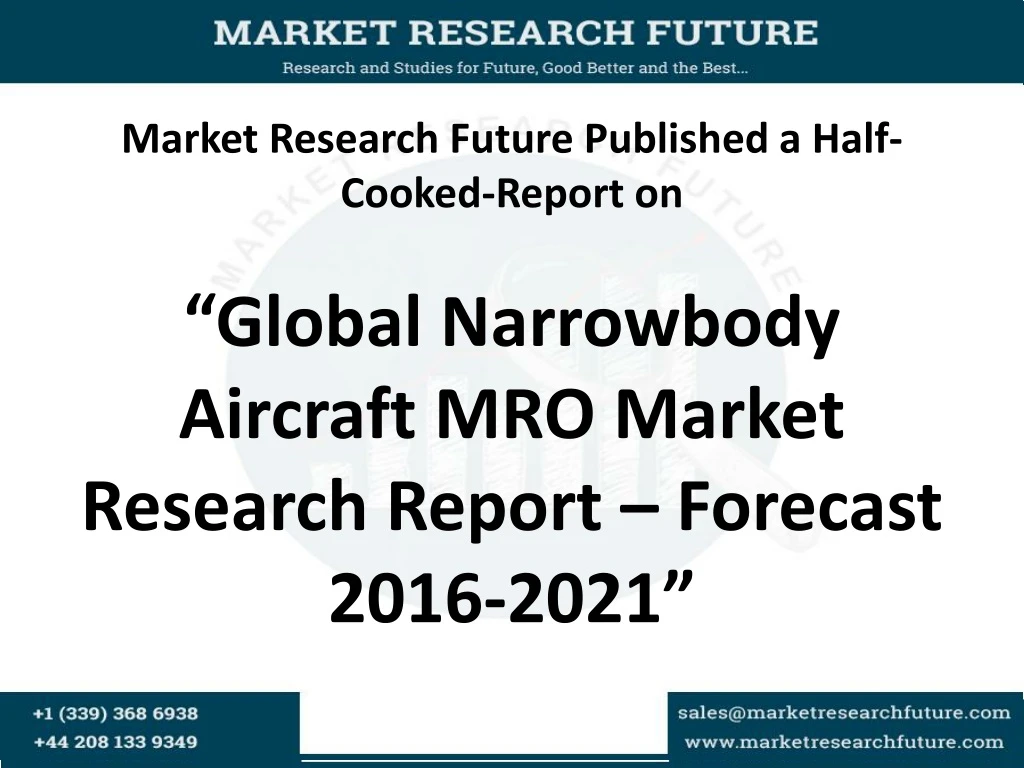 market research future published a half cooked
