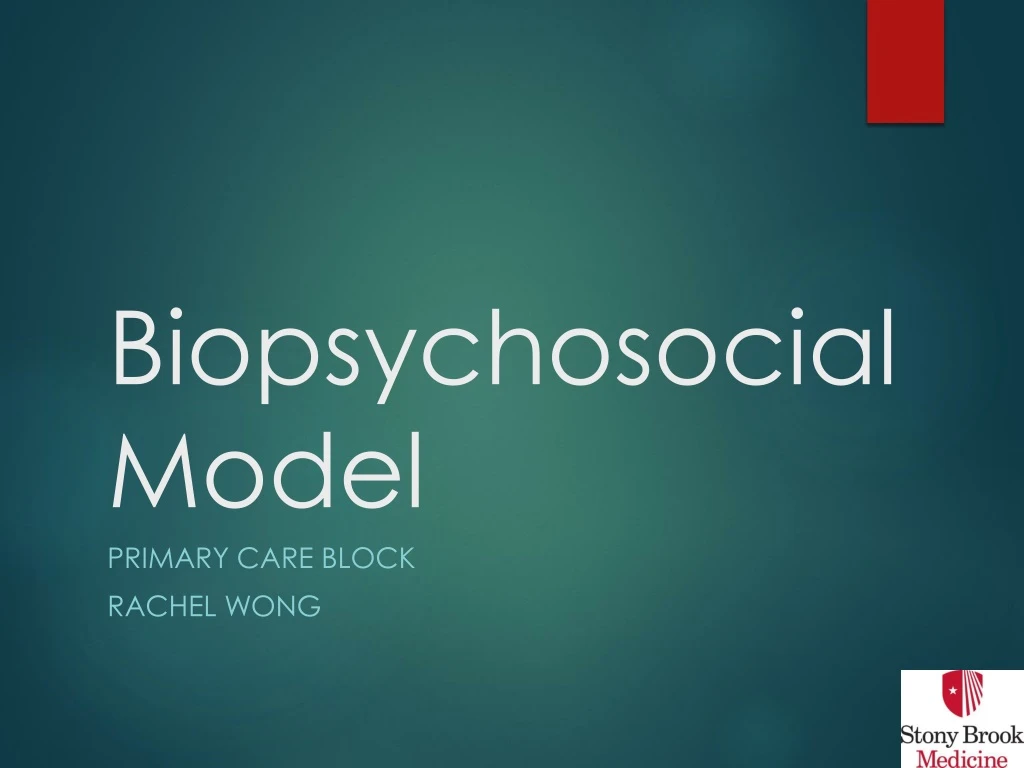 biopsychosocial model