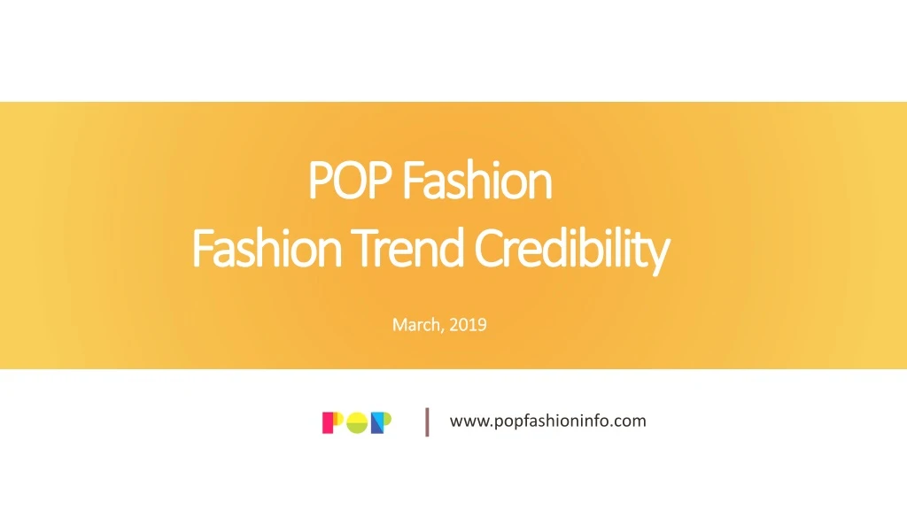 pop fashion fashion trend credibility