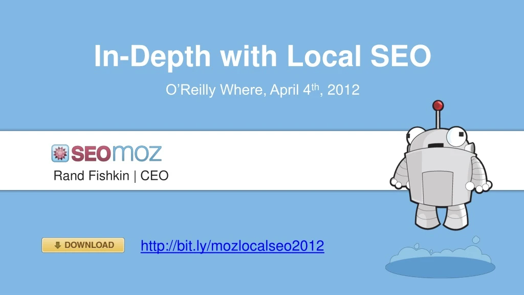 in depth with local seo o reilly where april