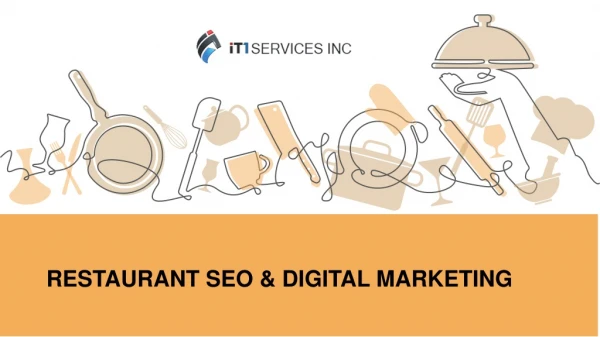 Digital Marketing Services for Restaurants