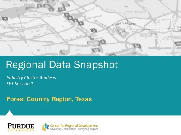 Regional Data Snapshot