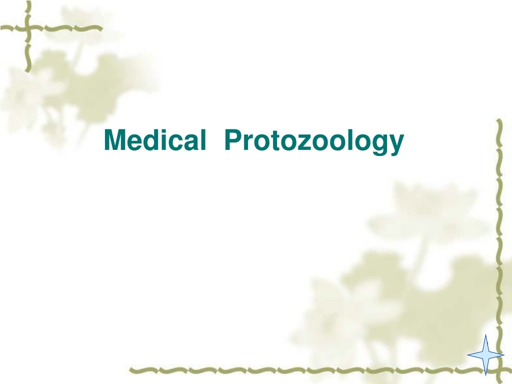 medical protozoology