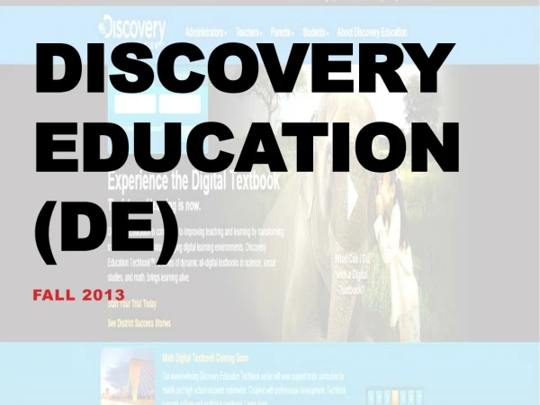 Discovery Education (DE)