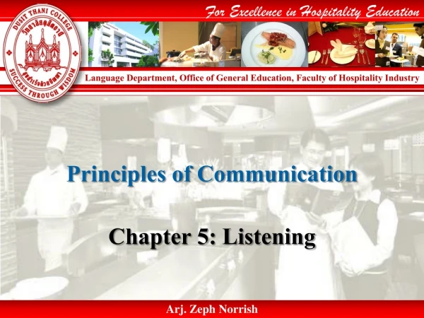 Principles of Communication