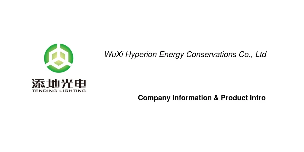 wuxi hyperion energy conservations co ltd company